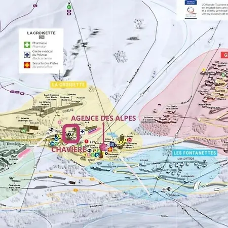 Chaviere - Joli Entierement Renove Au Centre De La Station Mae-4024 Lägenhet *
